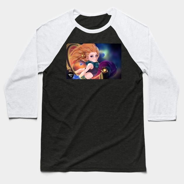 Zoe Baseball T-Shirt by Nova Yin